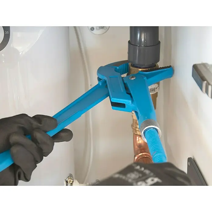 Alpha Tools Rohrzangen-Set - 3 -tlg., AHS-Stahl - Anwendungsbeispiel