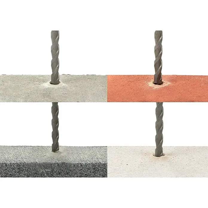 Alpha Tools Hammerbohrer-Set - 5 -tlg. - Detailaufnahme