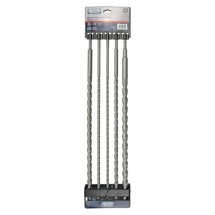 Alpha Tools Hammerbohrer-Set - 5 -tlg. - Vorderansicht