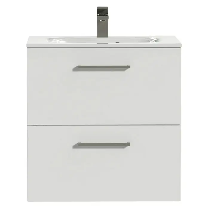 Tiger Studio Wastafelonderkast - l x b x h: 45 x 59,7 x 60 cm, Hoogglans Wit - Vooraanzicht