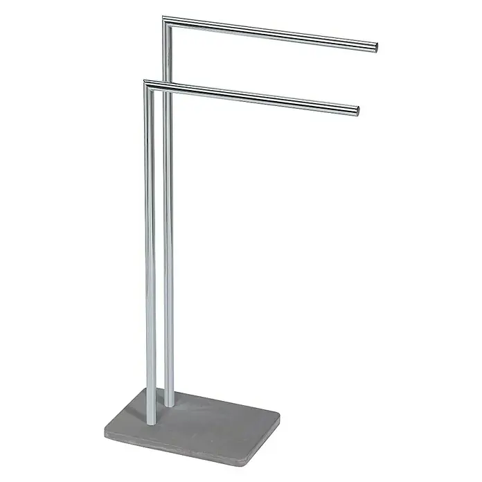 Camargue Toallero de barra Epidol - Altura: 80 cm, Cromo - Vista frontal