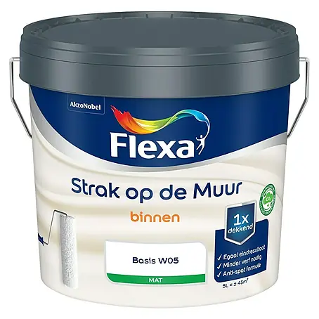 Flexa Strak op de Muur Muurverf