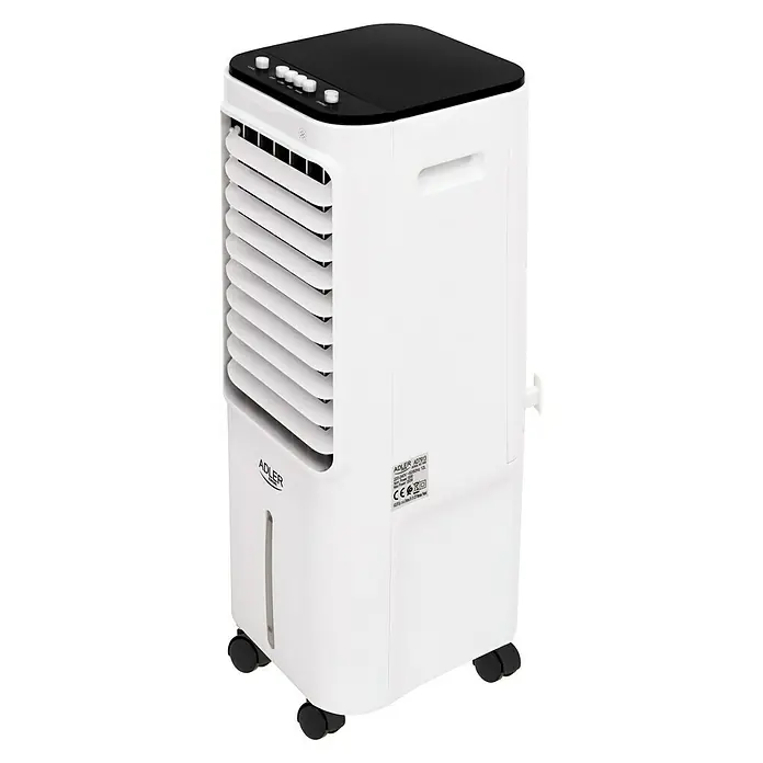 Starke Luftkühler 12LTR 3 in 1 - Weiß, Höhe: 80 cm, 65 W - Diagonale Ansicht