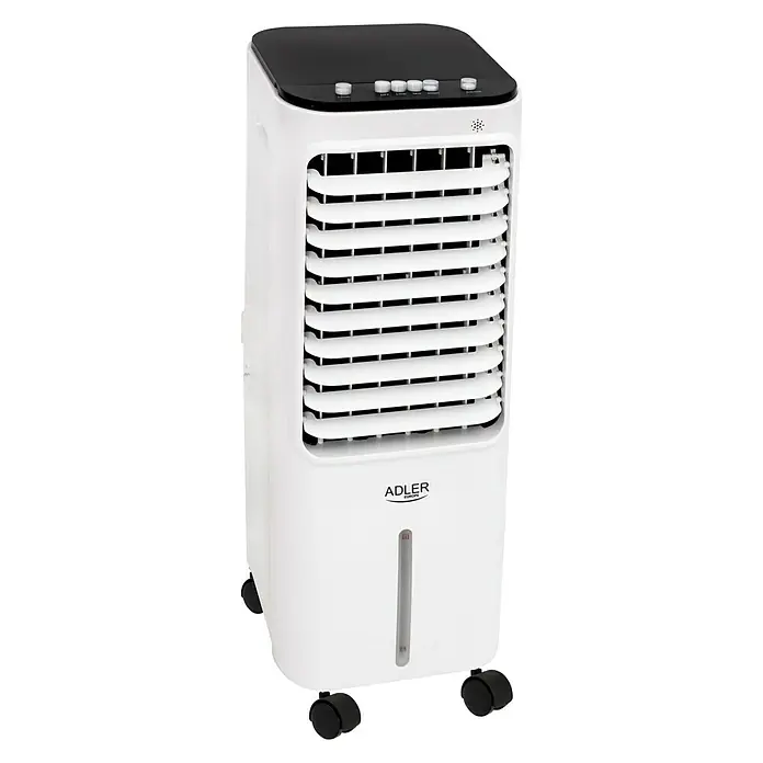 Starke Luftkühler 12LTR 3 in 1 - Weiß, Höhe: 80 cm, 65 W - Diagonale Ansicht
