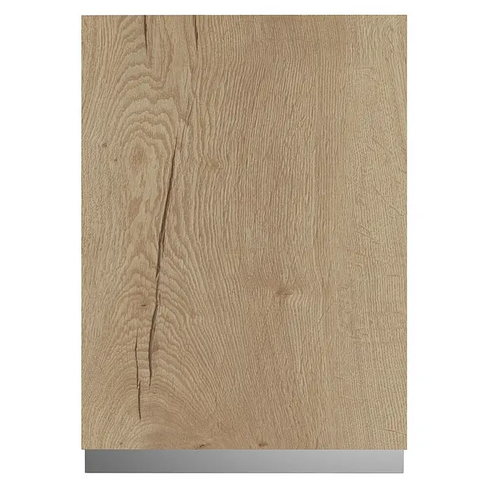 Top Sena Puerta para mueble de cocina alto derecha - An x Al: 39,7 x 89,8 cm, Roble natural - Vista frontal