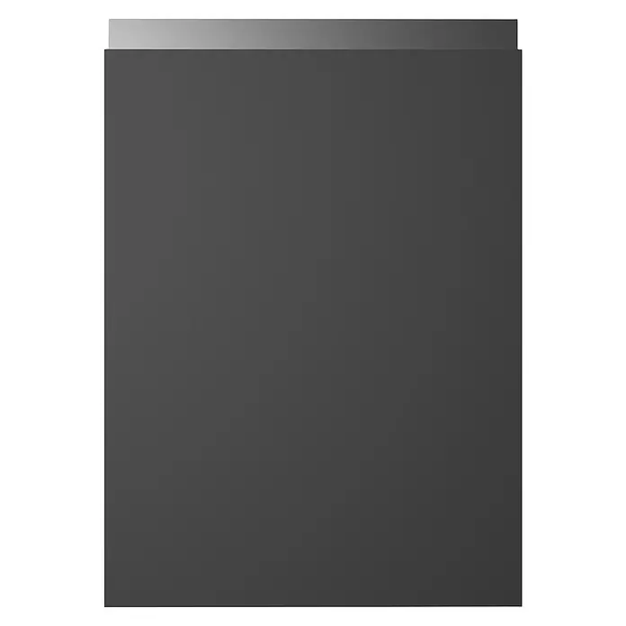 Top Sena Elemento lateral mueble cocina - An x Al: 60 x 145 cm, Negro mate - Vista frontal