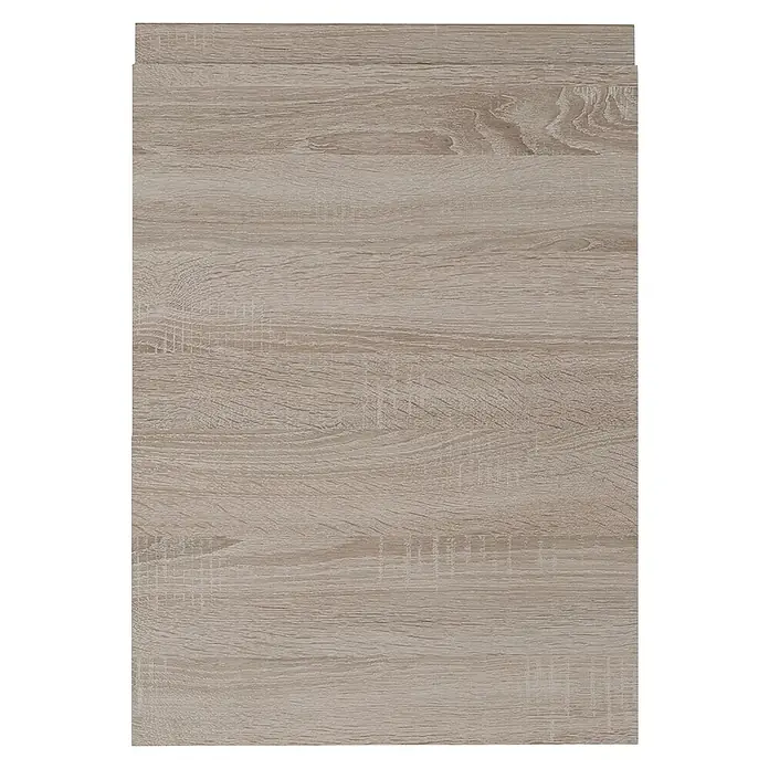 Top Támesis Puerta para mueble de cocina bajo derecha - 39,7 x 129,8 cm, Roble gris - Vista frontal