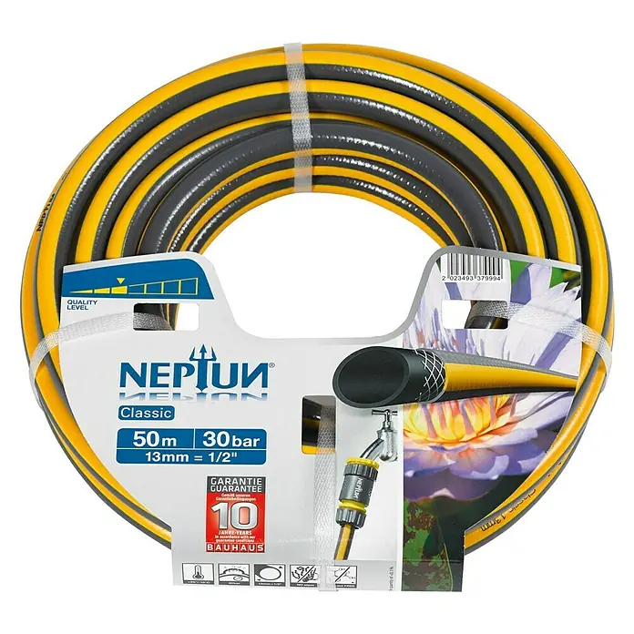 Neptun Classic Vrtno crijevo - Duljina: 50 m, Promjer crijeva: 13 mm (½″) - Pogled odozgo