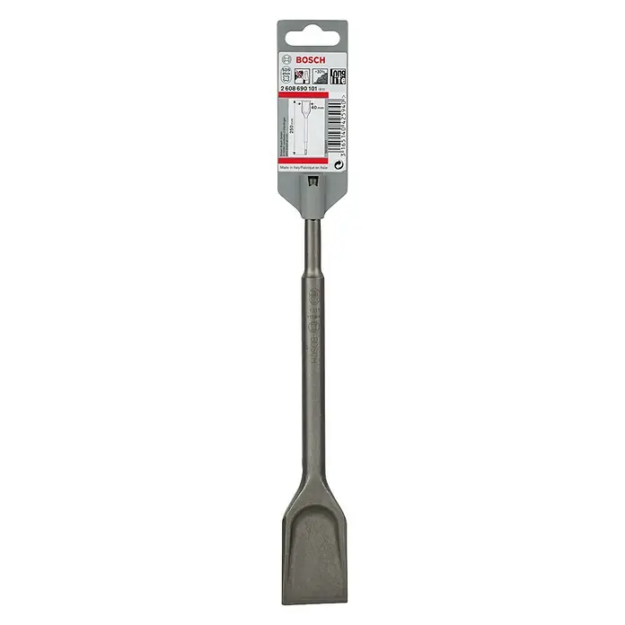 Bosch SDS-Plus-Spatmeißel Long Life - Länge: 250 mm, Breite: 40 mm - Vorderansicht