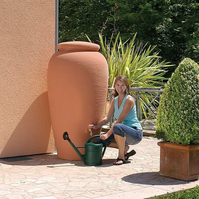 Garantia Classic Line Amphore - Terrakotta, 500 l - Anwendungsbeispiel