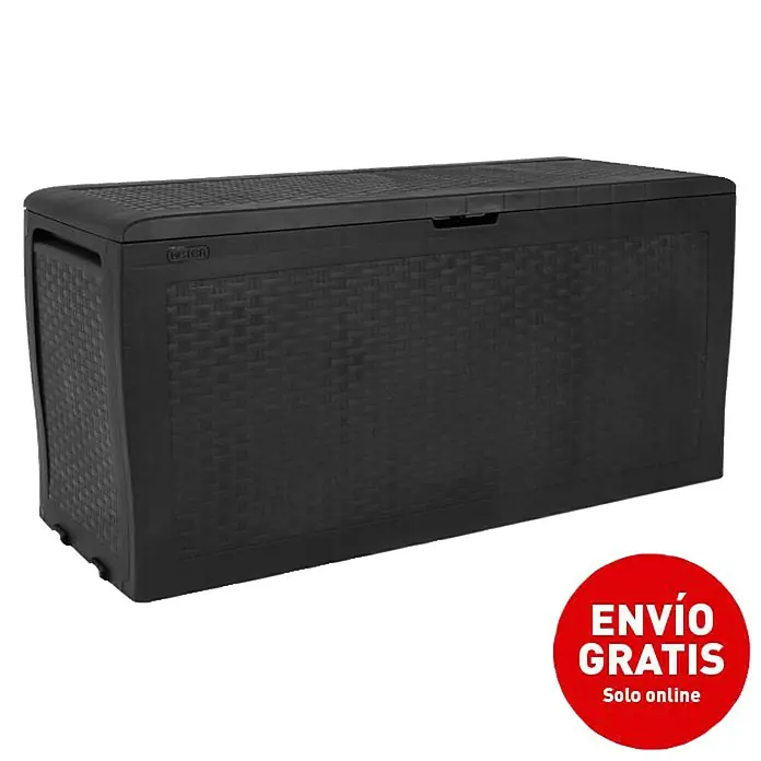 Keter Baúl para jardín Samoa - L x An x Al: 45 x 117 x 57 cm, Antracita - Imagen de campaña
