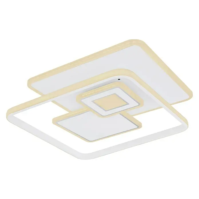 Globo LED mennyezeti lámpa RODERICK - 50 W, Fehér, Meleg fehér - Szögletes nézet