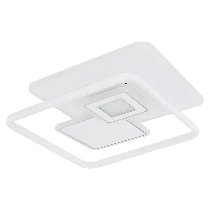 Globo LED mennyezeti lámpa RODERICK - 50 W, Fehér, Meleg fehér - Szögletes nézet