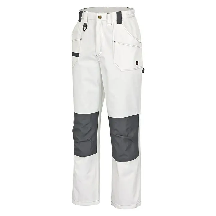 Malerhose - L, Weiß, Polyester - Diagonale Ansicht