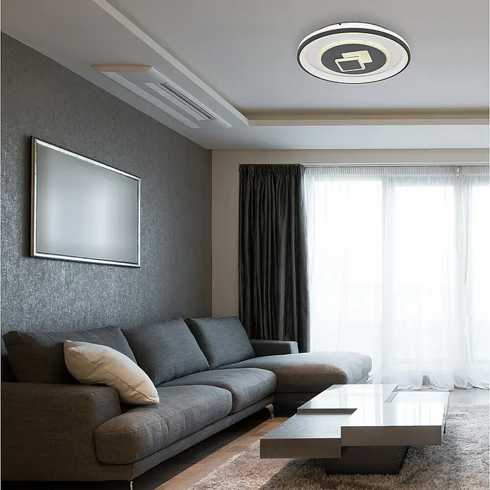 Globo LED-Deckenleuchte SUNDI - 46 W, Weiß, Warmweiß - Stimmungsaufnahme