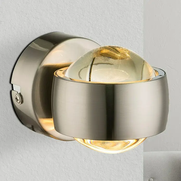 Globo Wandleuchte RANDI - 6 W, Nickel-matt, Sonstige - Bildausschnitt