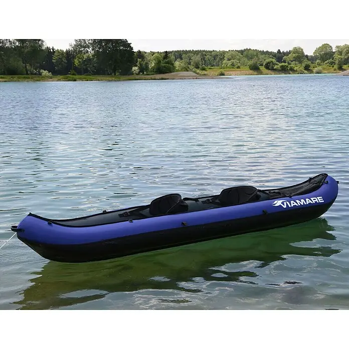 Viamare Kajak 330 - 330 x 94 cm, Geeignet für: 2 Personen, Nutzlast: 200 kg - Vorderansicht