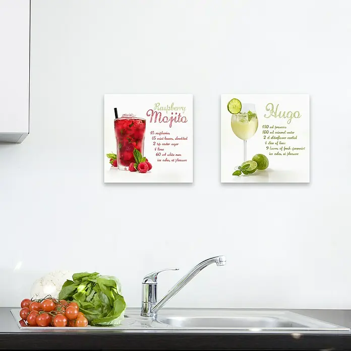 Slika na platnu Young Living - Š x V: 30 x 30 cm - Živopisni prikaz