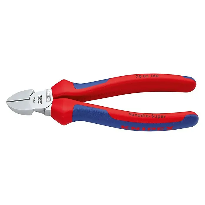 Knipex Seitenschneider - Länge: 160 mm, Material Griff: Mehrkomponenten-Hülle, Verchromt