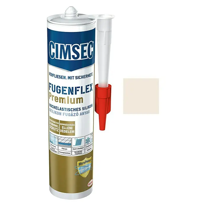 Cimsec Silikon-Fugenmasse Fugenflex Premium - Pergamon, 310 ml