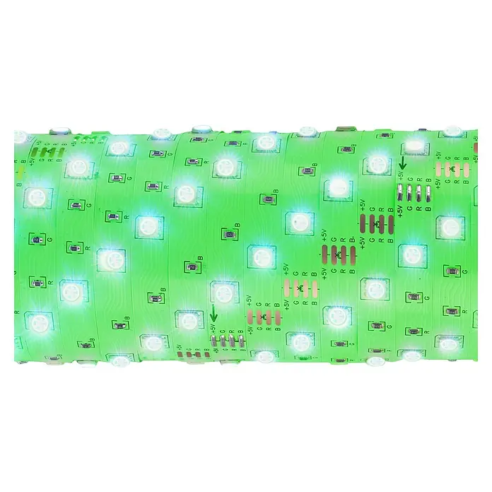Briloner Tira LED inteligente RGB + USB - 7 W, Multicolor, Largo: 5 m, RGB - Primer plano
