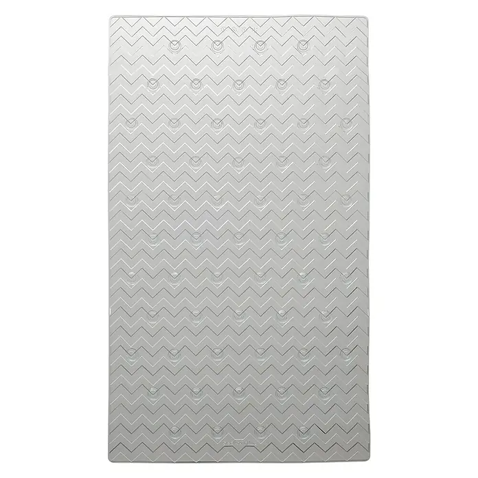 Sealskin Mat voor badkuipen Leisure - 70 x 40 cm, Kunststof, Transparant - Bovenaanzicht