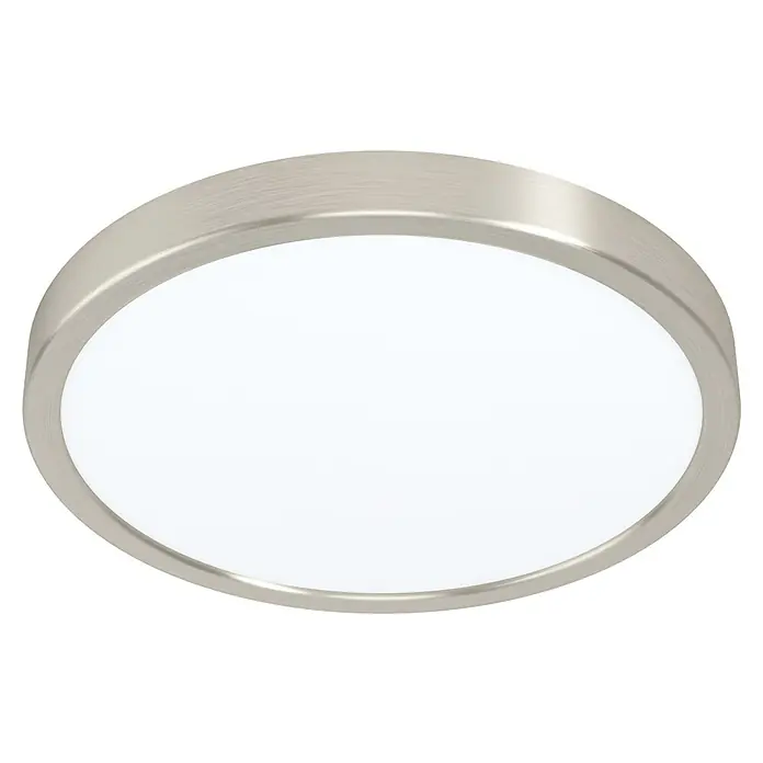 Eglo LED-Deckenleuchte FUEVA-Z - 19,5 W, Nickel-matt - Diagonale Ansicht