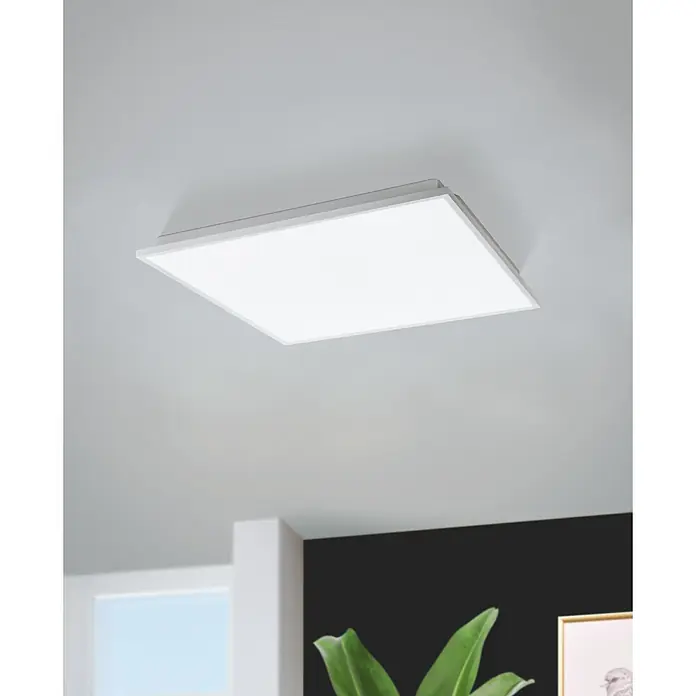 Eglo LED-Panel HERRORA-Z - 22 W, L x B x H: 45 x 45 x 4 cm, Weiß - Stimmungsaufnahme