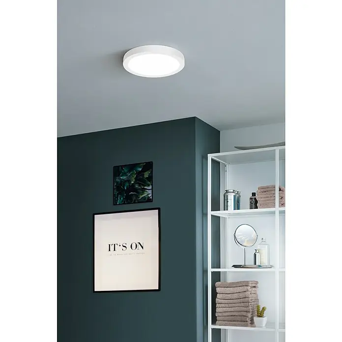Eglo LED-Deckenleuchte FUEVA-Z - 19,5 W, Weiß - Stimmungsaufnahme