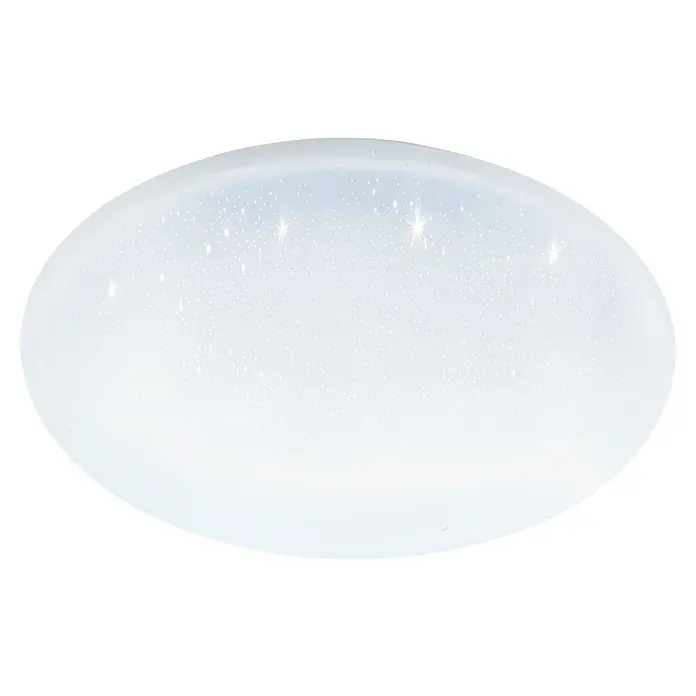 Eglo LED-Deckenleuchte rund TOTARI-Z - 19,2 W, Ø x H: 380 mm x 7 cm, Weiß - Ansicht von unten