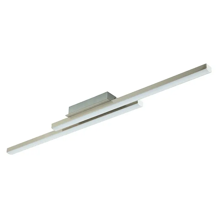 Eglo Fraioli-Z LED-Deckenleuchte - 34 W, L x B x H: 105,5 x 12 x 6,5 cm, Nickel-matt, RGB - Ansicht von unten