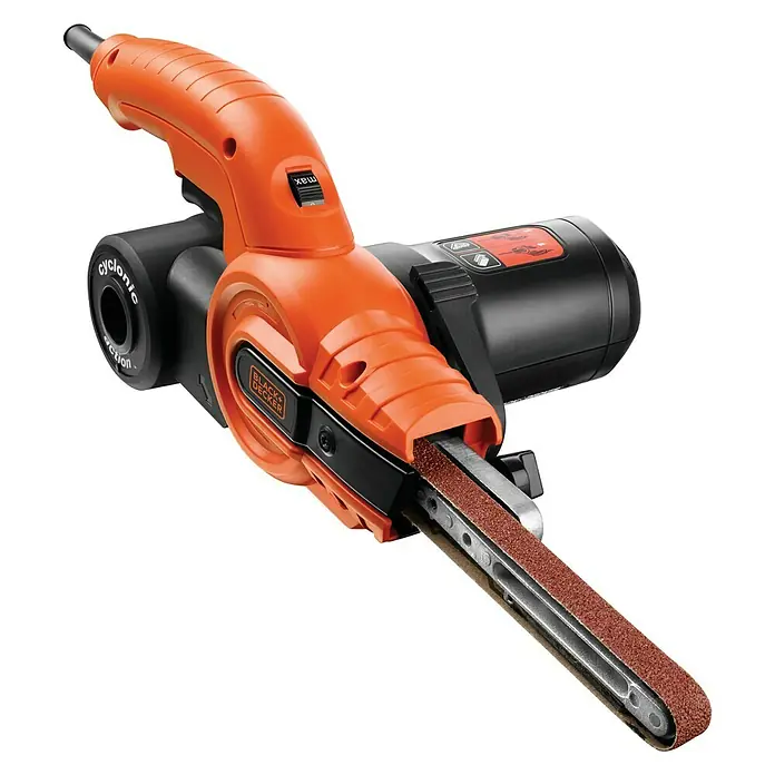 Black+Decker Lijadora de banda KA900E - 350 W, Dimensiones de cinta: 13 x 451 mm