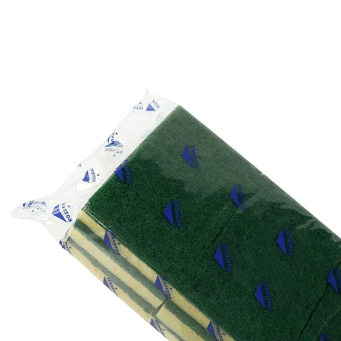 Rozenbal Estropajos con esponja - 14 x 9 x 2,75 cm, 6 uds. - Primer plano