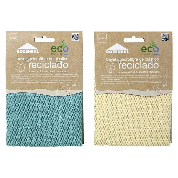 Rozenbal Bayeta de microfibra PET reciclado - 1 ud., Microfibra, 30 mm x 30 cm - Vista frontal