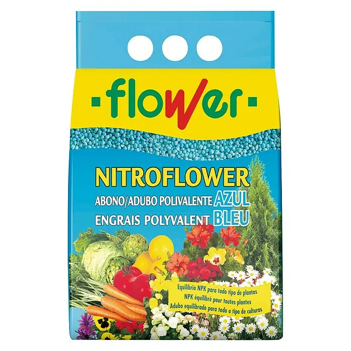 Flower Abono azul polivalente Nitroflower - 2,5 kg