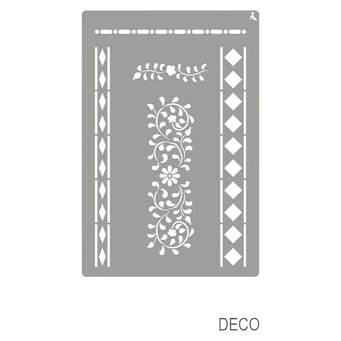 La Pajarita Plantilla decorativa Stencil  Deco - Elementos decorativos, 20 x 30 cm, Plástico