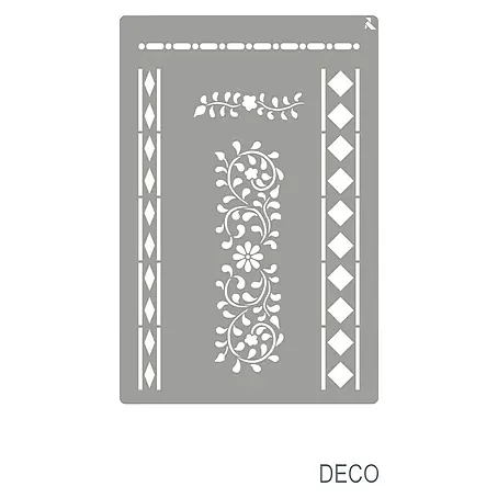 La Pajarita  Plantilla decorativa Stencil  Deco