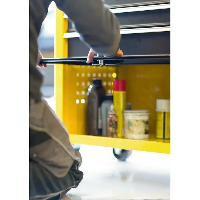 Stanley Carro portaherramientas STMT1-74305 - L x An x Al: 68 x 85,5 x 47 cm, Acero, Amarillo/Negro, No incluye herramientas