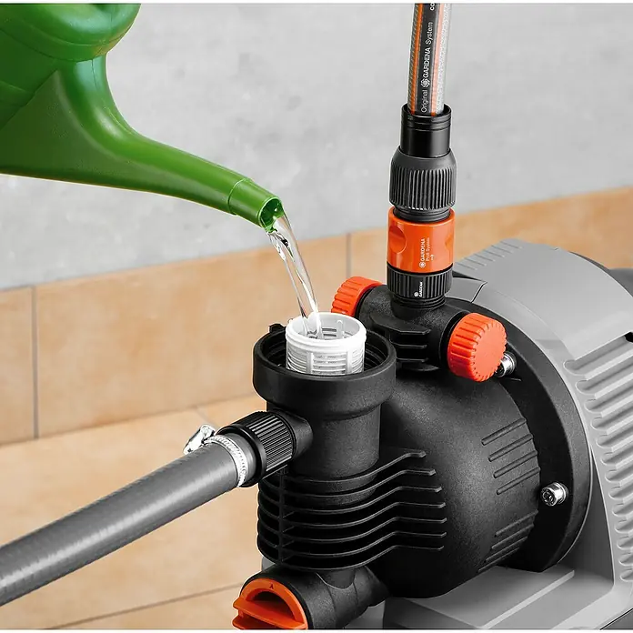 Gardena Hauswasserwerk 4000/5 eco - 850 W, Max. Fördermenge: 3.500 l/h, Max. Druck: 4,5 bar - Detailaufnahme
