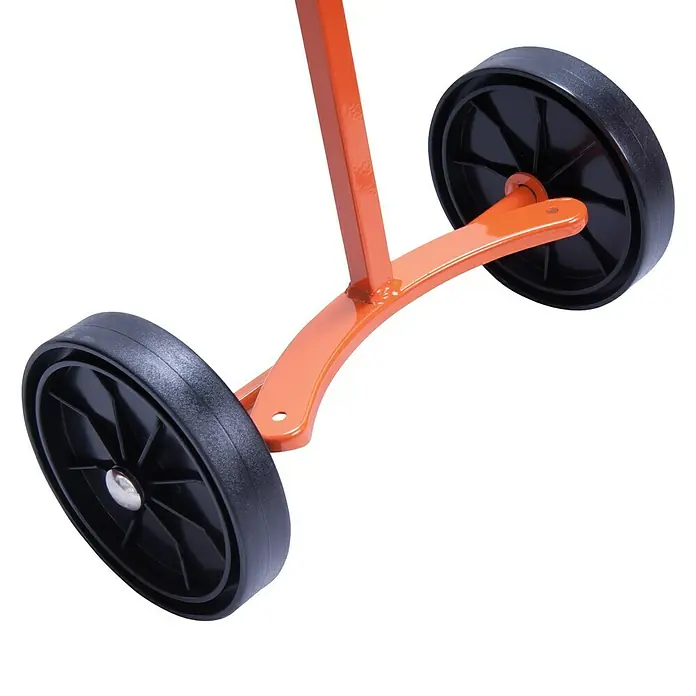Vicris Base con ruedas para bombonas de gas - L x An x Al: 32 x 15 x 93 cm, Capacidad de carga: 300 kg
