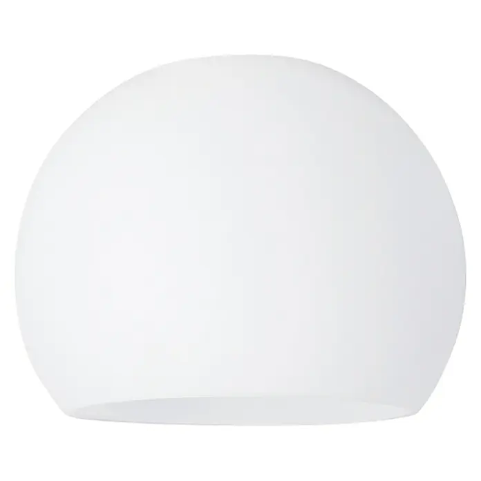 Paulmann DecoSystems Lampenschirm Wolbi - Durchmesser: 9 cm, Opal, Glas, Form: Rund - Vorderansicht