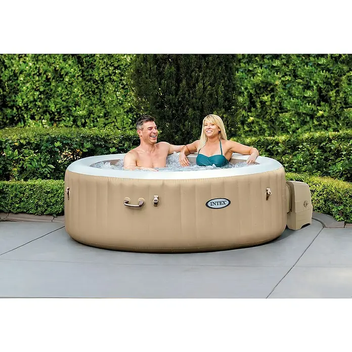 Intex Hidromasažni bazen Pure Spa Bubble 77 Circular - 795 l, Prikladno za: 4 odrasle osobe - Proizvod u upotrebi