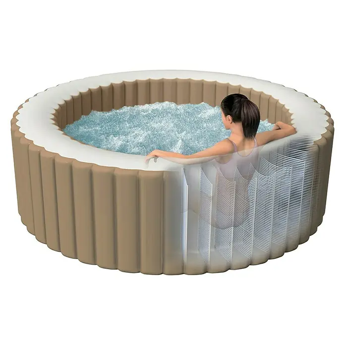 Intex Hidromasažni bazen Pure Spa Bubble 77 Circular - 795 l, Prikladno za: 4 odrasle osobe - Proizvod u upotrebi
