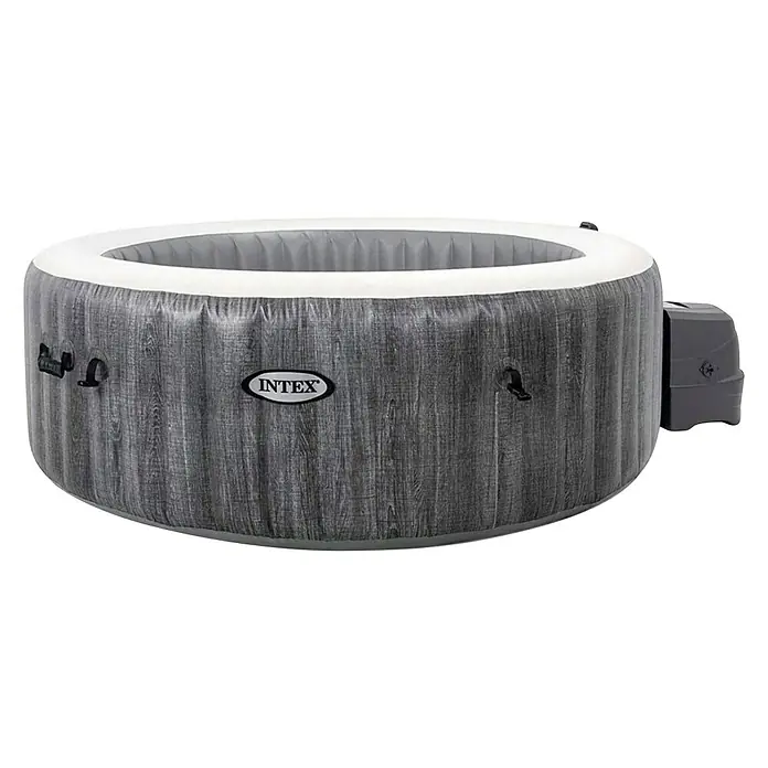 Intex Hidromasažni bazen Pure Spa Greywood Deluxe - 795 l, Prikladno za: 4 odrasle osobe - Dijagonalni pogled