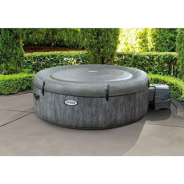 Intex Hidromasažni bazen Pure Spa Greywood Deluxe - 795 l, Prikladno za: 4 odrasle osobe - Živopisni prikaz