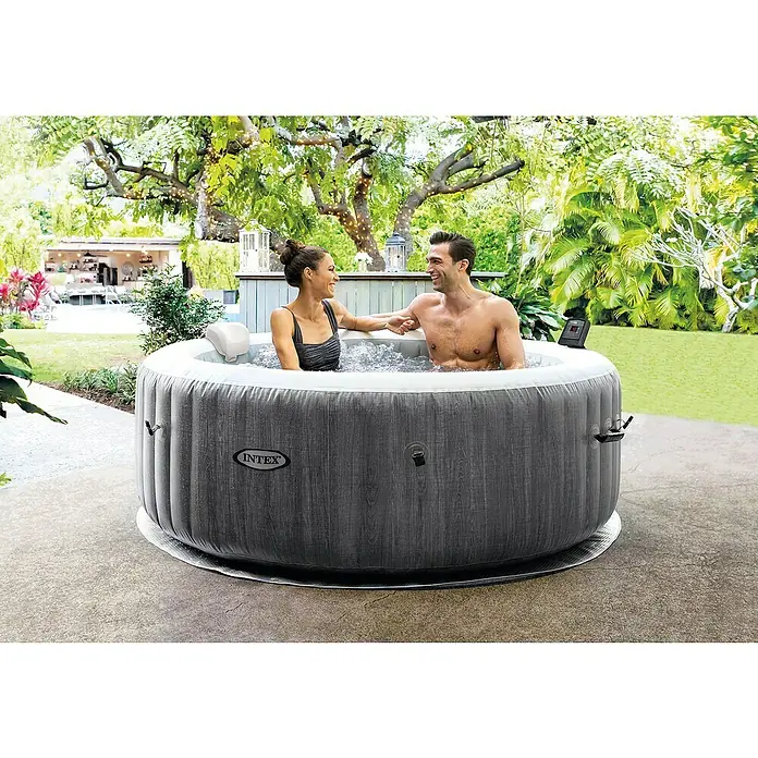 Intex Hidromasažni bazen Pure Spa Greywood Deluxe - 795 l, Prikladno za: 4 odrasle osobe - Proizvod u upotrebi