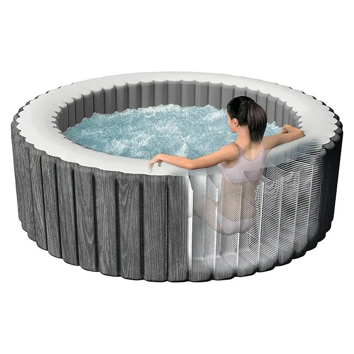 Intex Hidromasažni bazen Pure Spa Greywood Deluxe - 795 l, Prikladno za: 4 odrasle osobe - Proizvod u upotrebi