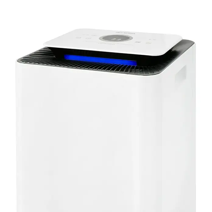 Proklima Luftentfeuchter - 400 W, Entfeuchtungsleistung: 20 l/Tag, L x B x H: 26,2 x 26,2 x 59 cm, Rollen - Detailaufnahme