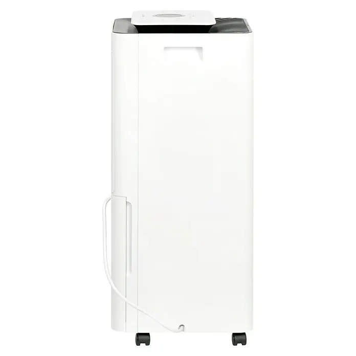 Proklima Luftentfeuchter - 400 W, Entfeuchtungsleistung: 20 l/Tag, L x B x H: 26,2 x 26,2 x 59 cm, Rollen - Linke Seitenansicht