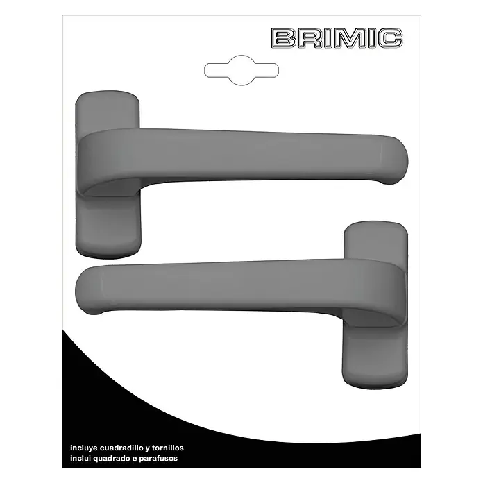 Micel Brimic Juego de manillas 6800 - Largo: 12 cm, Plateado